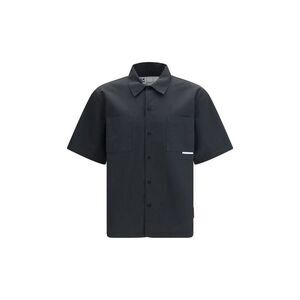 GR10K Black Cotton Shortsleeve Men's Shirt